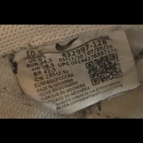 Nike Killshot 2 Leather Sneaker Sail/Gum 432997-128 Mens 10.5 - Picture 11 of 11